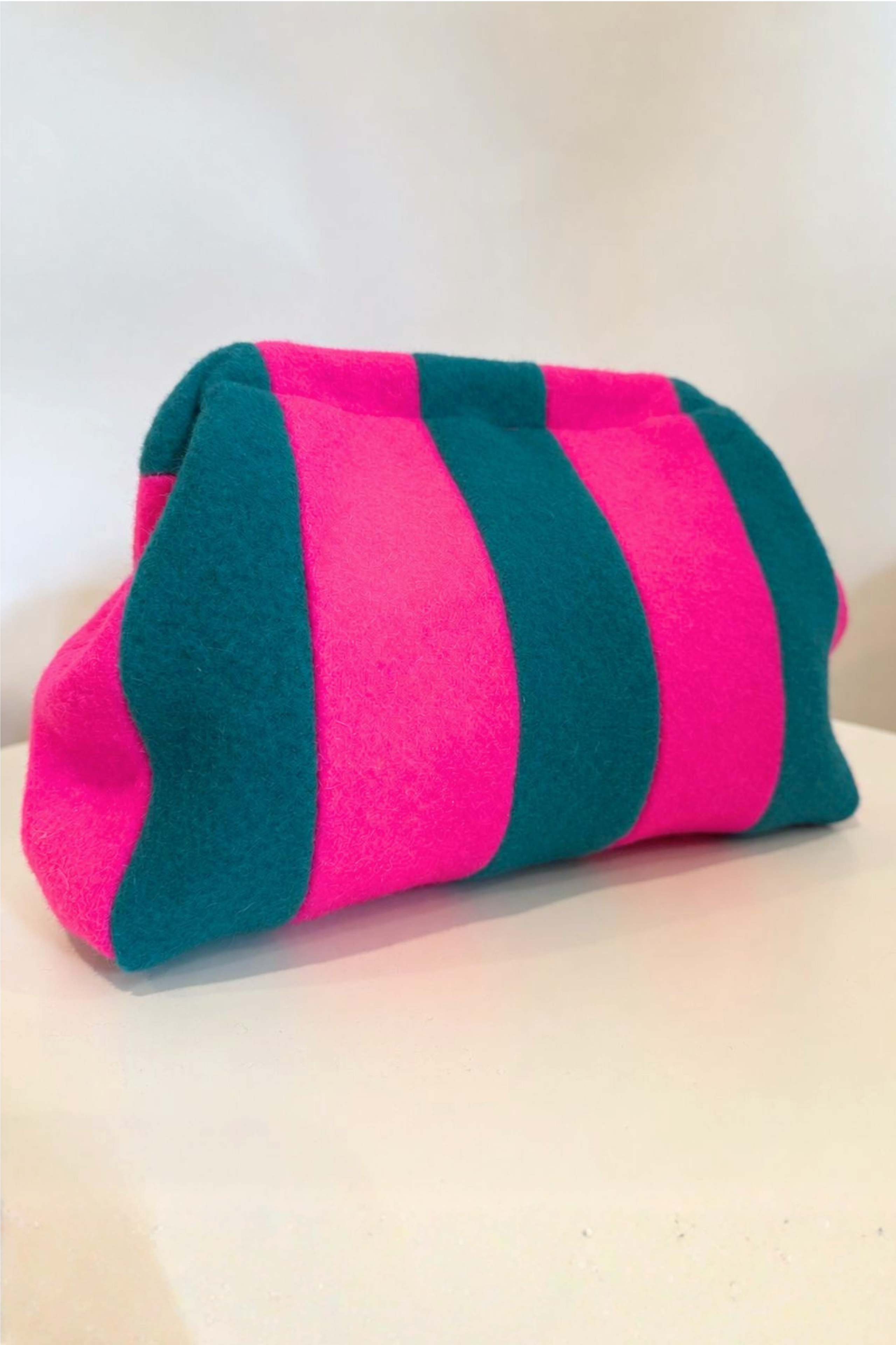 The Woollen Stripe Clutch