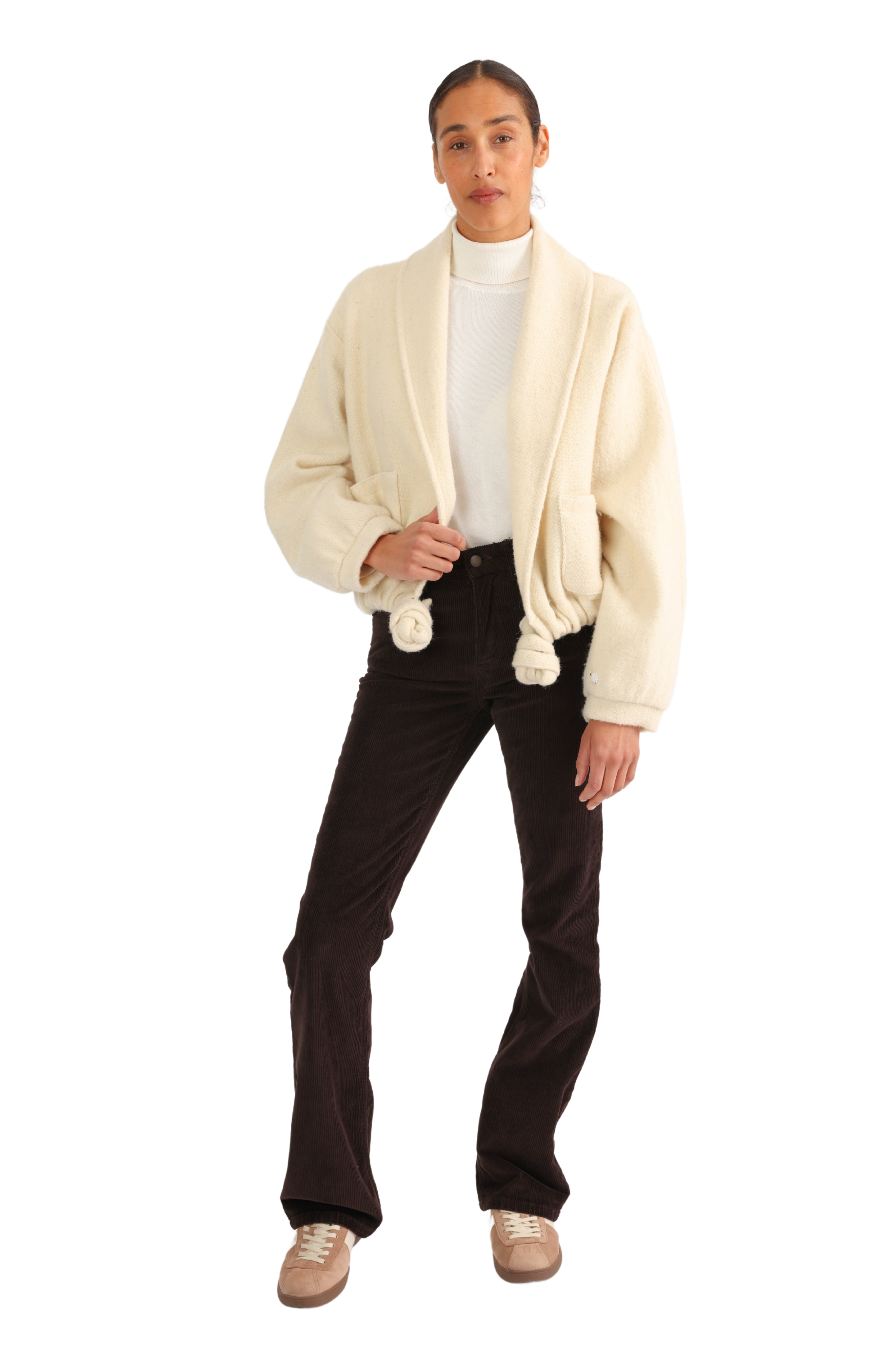 Pure Canadian Wool Crop Jacket