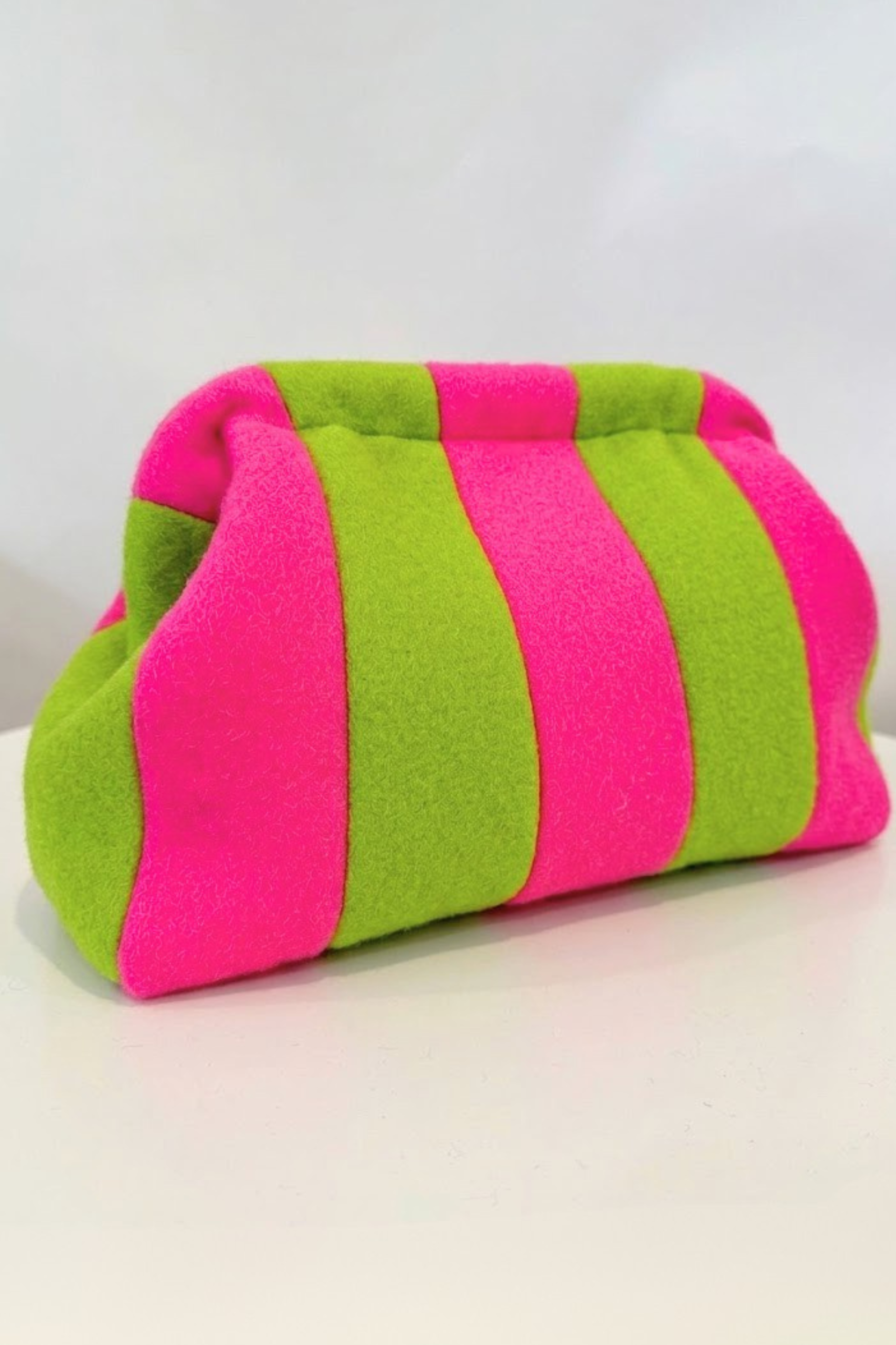 The Woollen Stripe Clutch