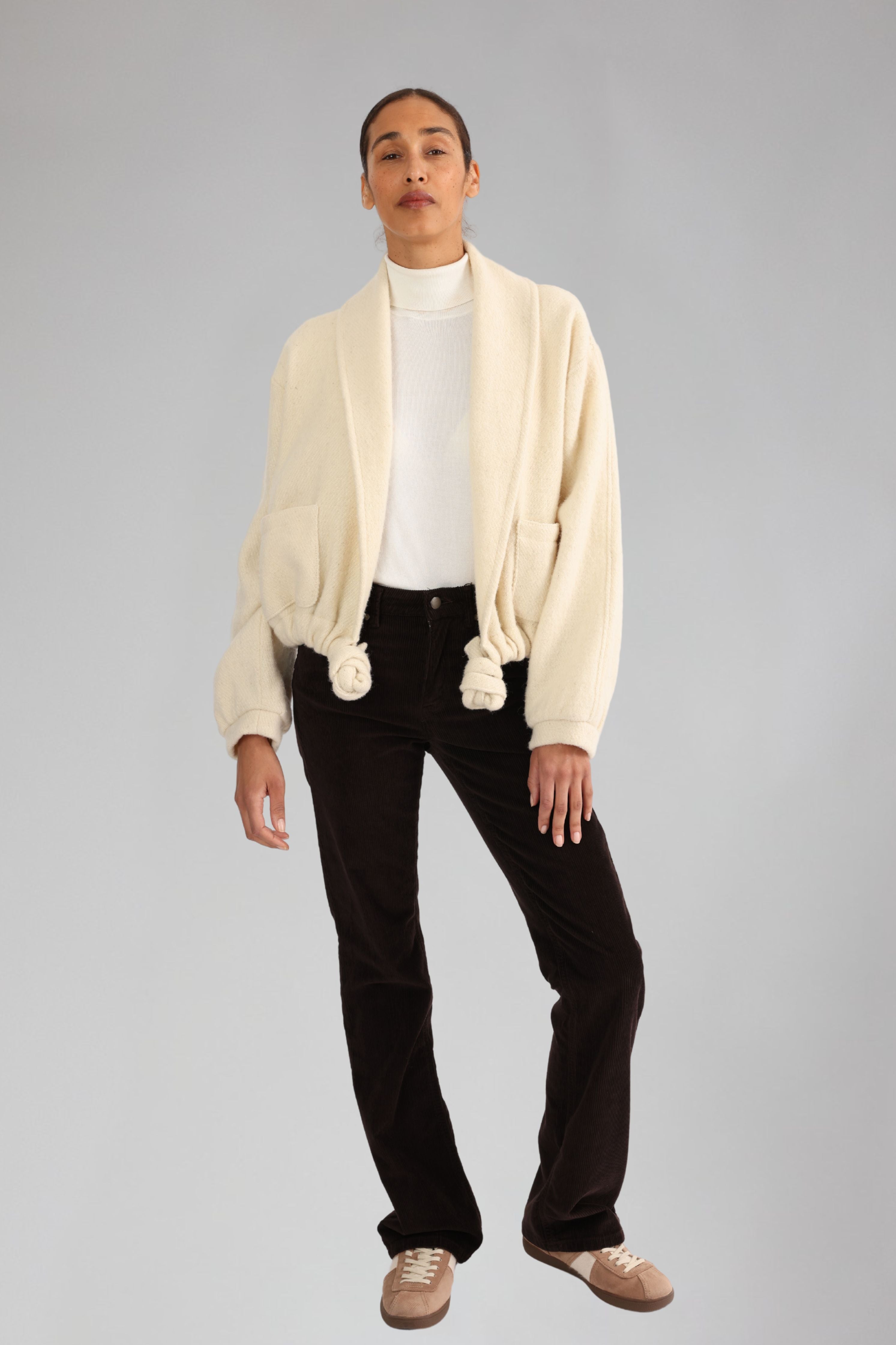 Pure Canadian Wool Crop Jacket