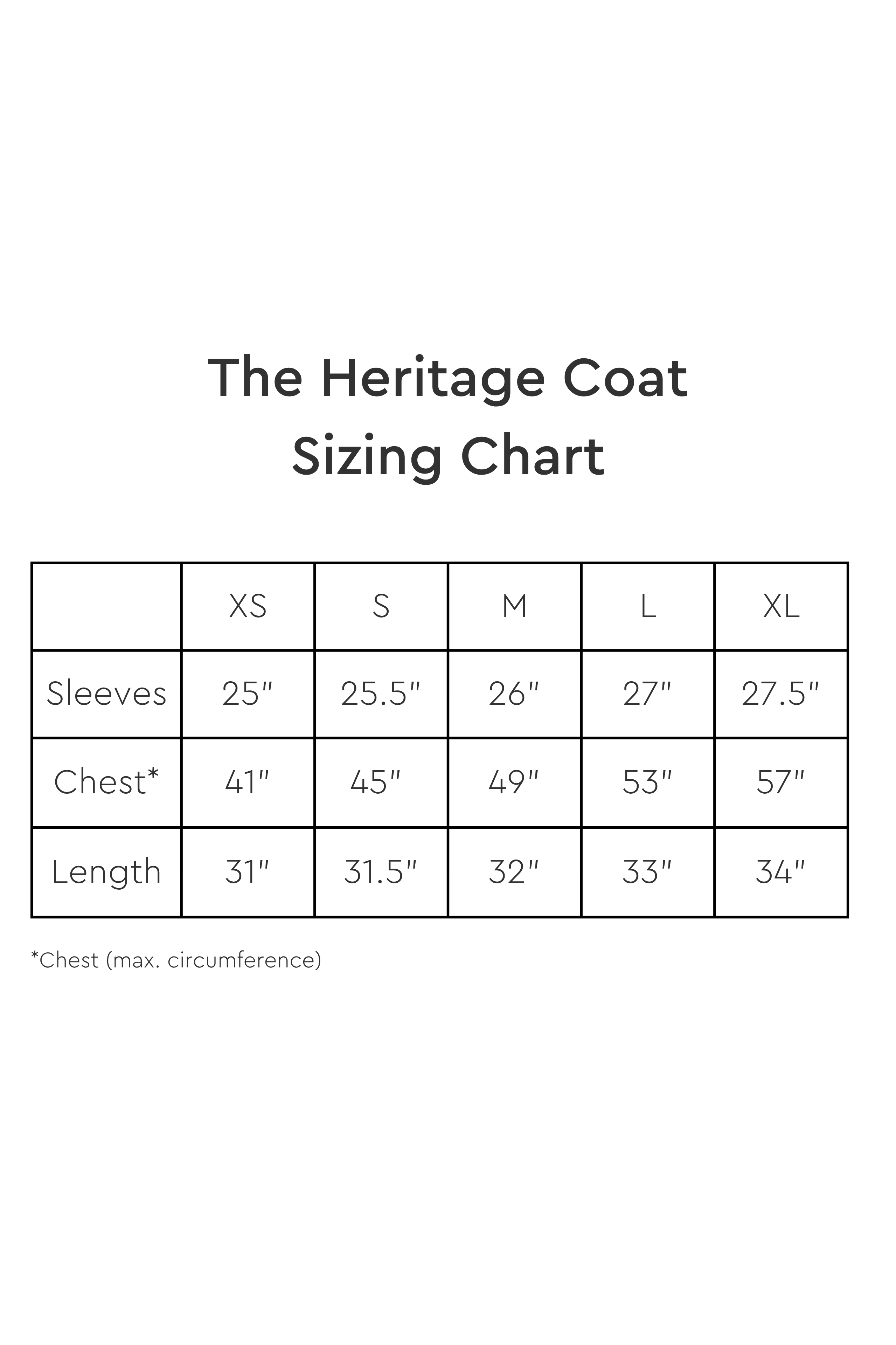 The Heritage Coat