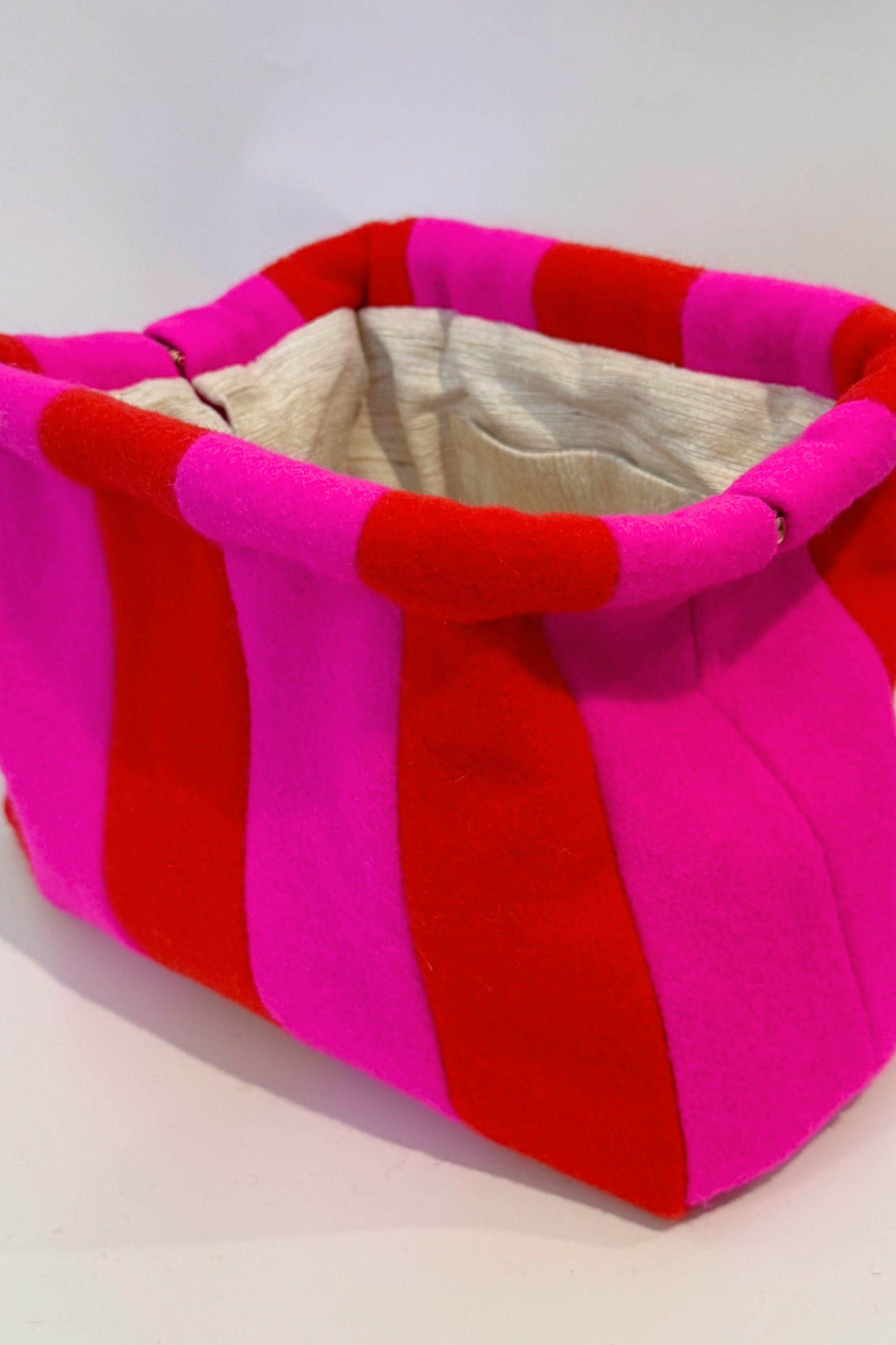 The Woollen Stripe Clutch