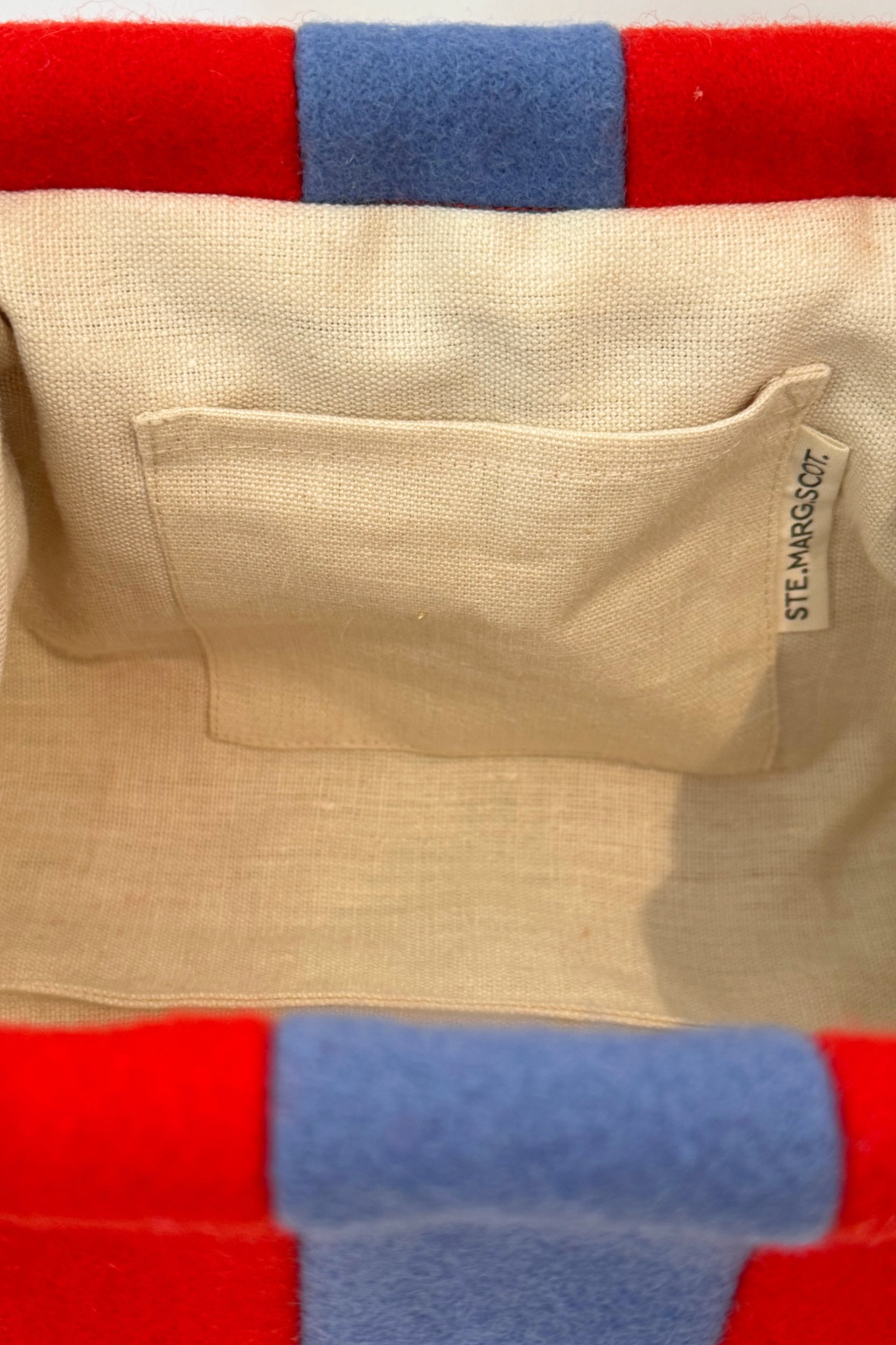 The Woollen Stripe Clutch
