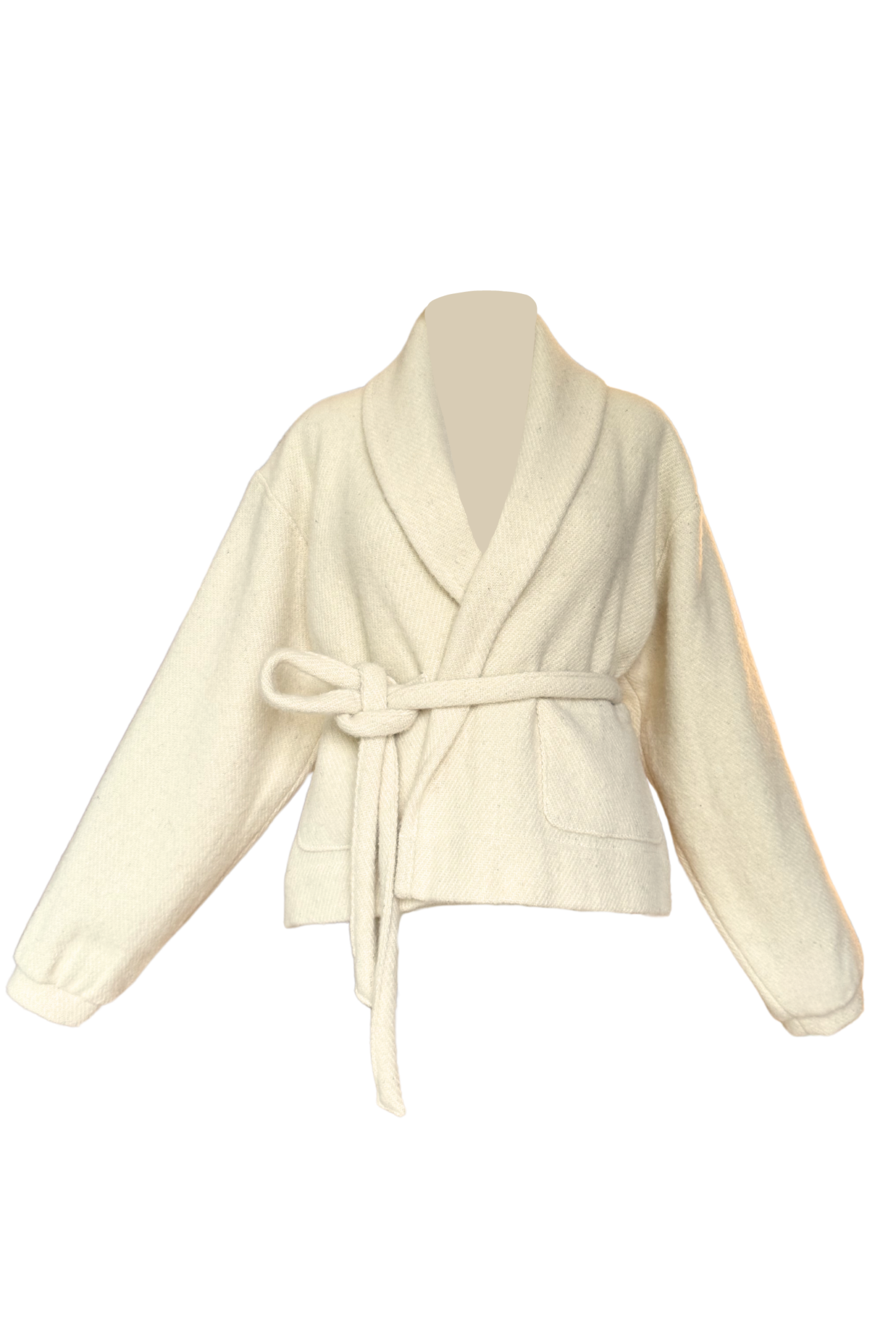 Pure Canadian Wool Crop Jacket