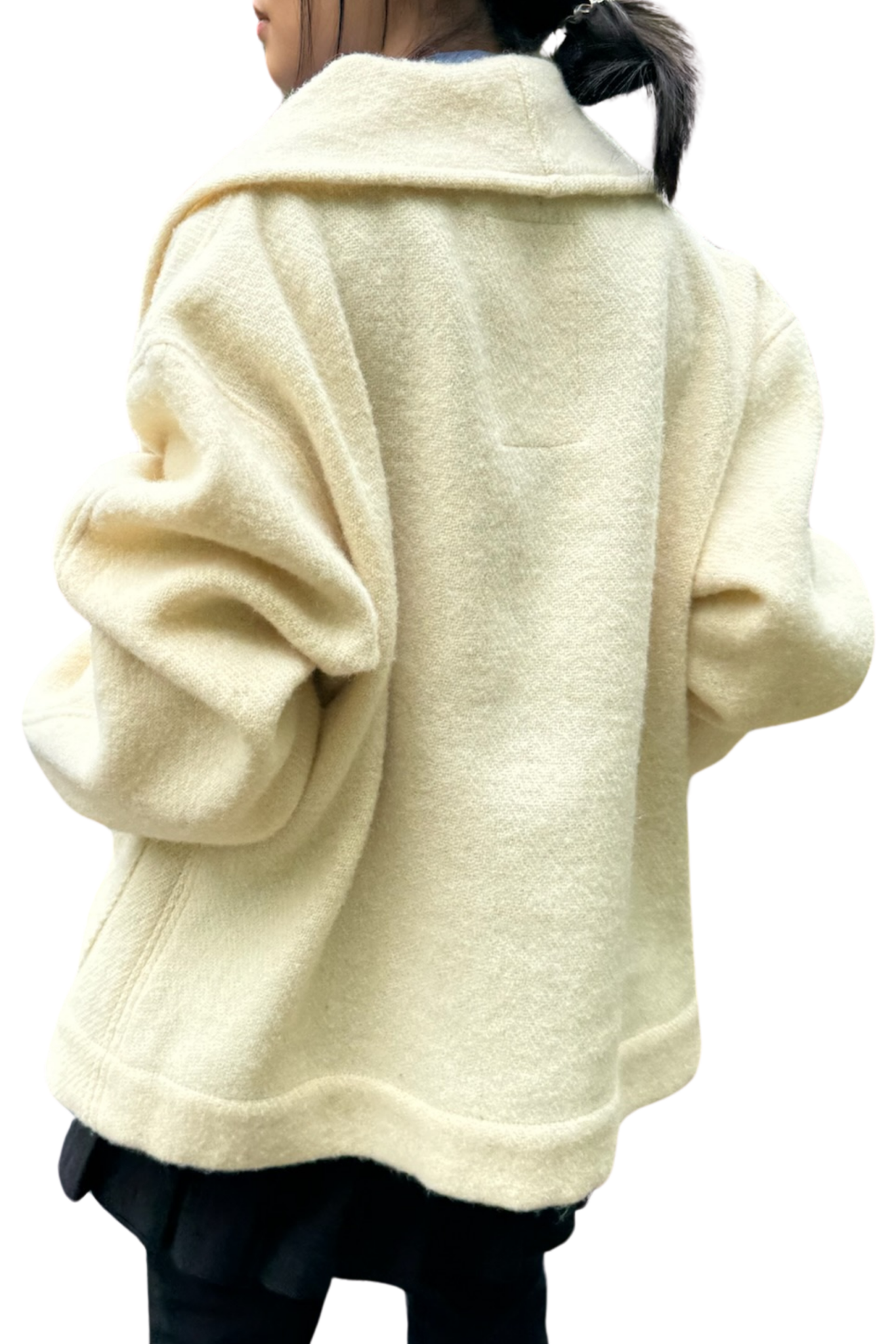 Pure Canadian Wool Crop Jacket
