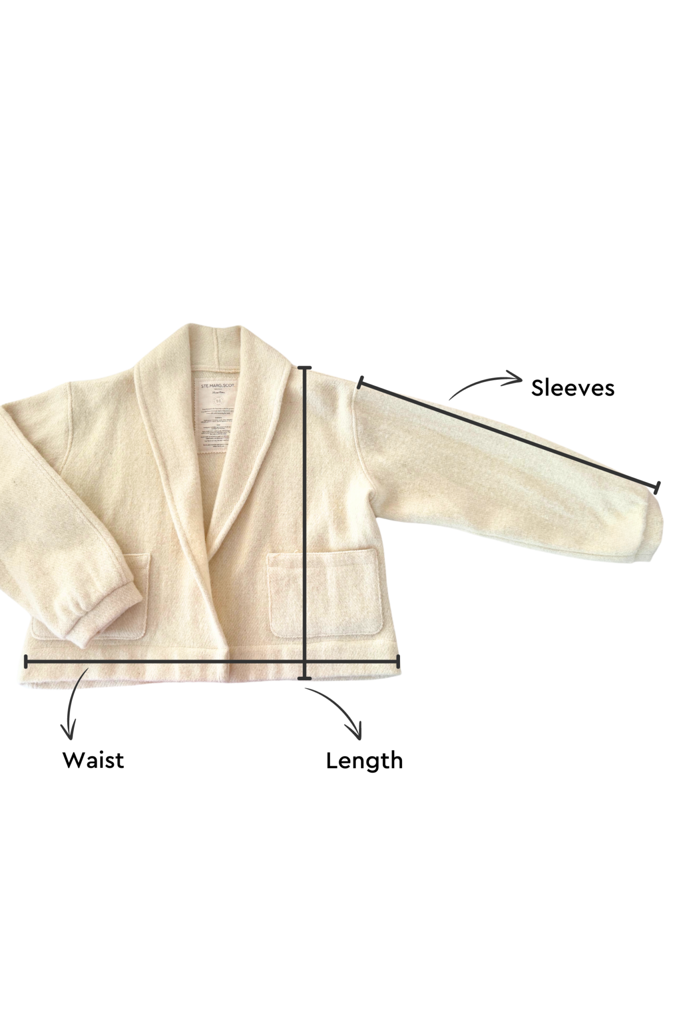 Pure Canadian Wool Crop Jacket