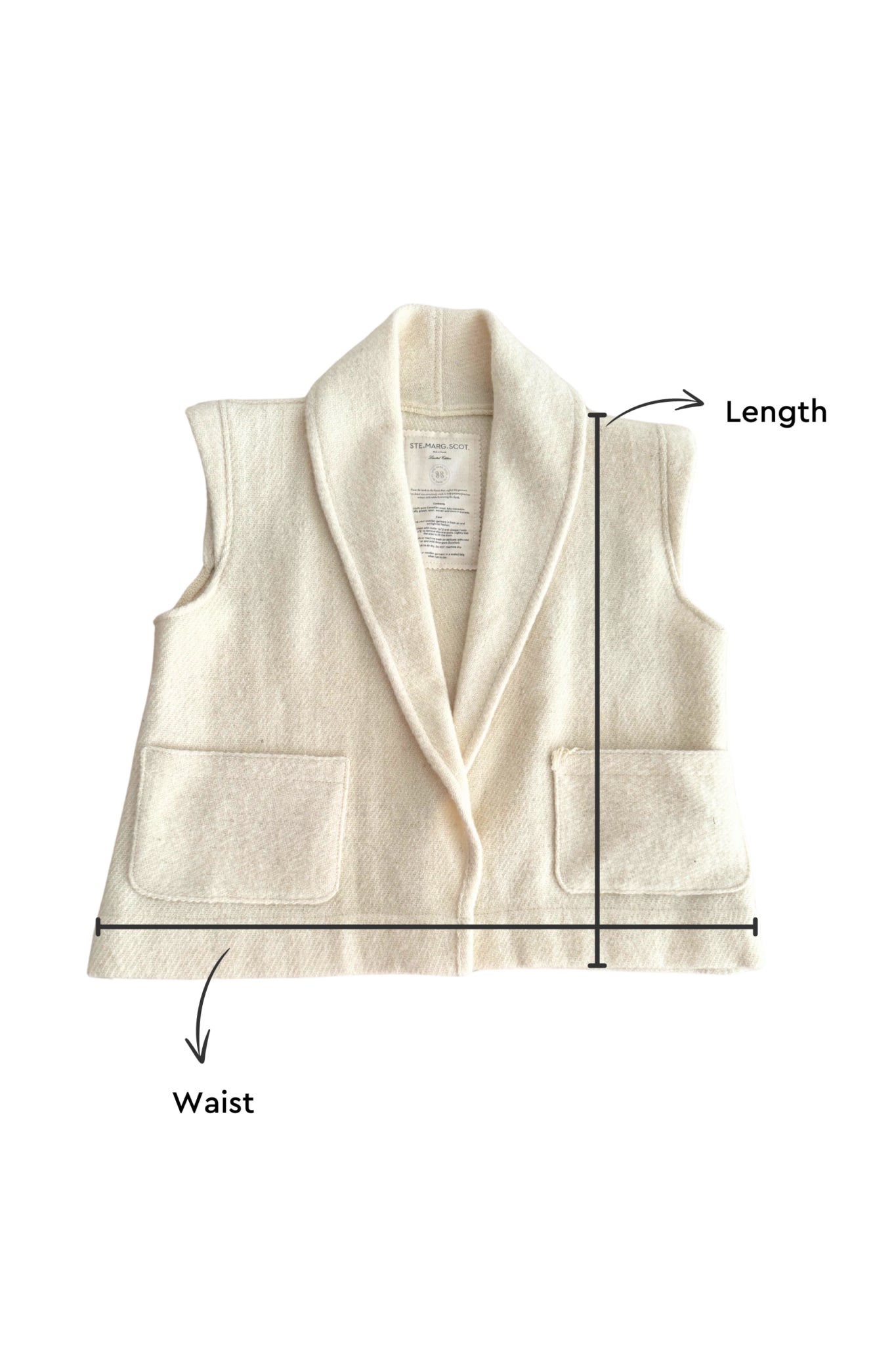 Pure Canadian Wool Vest