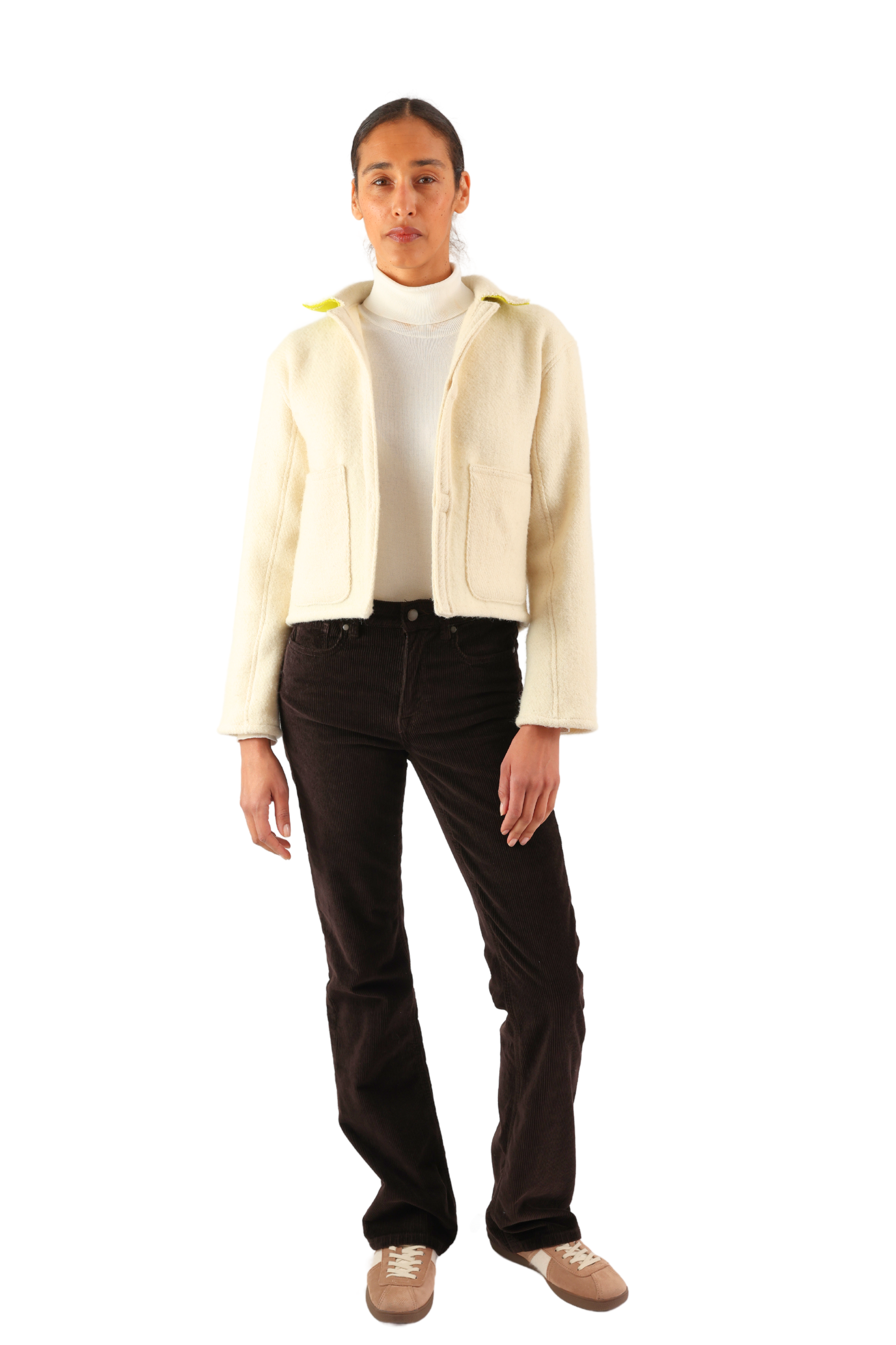 Pure Canadian Wool Bow Jacket