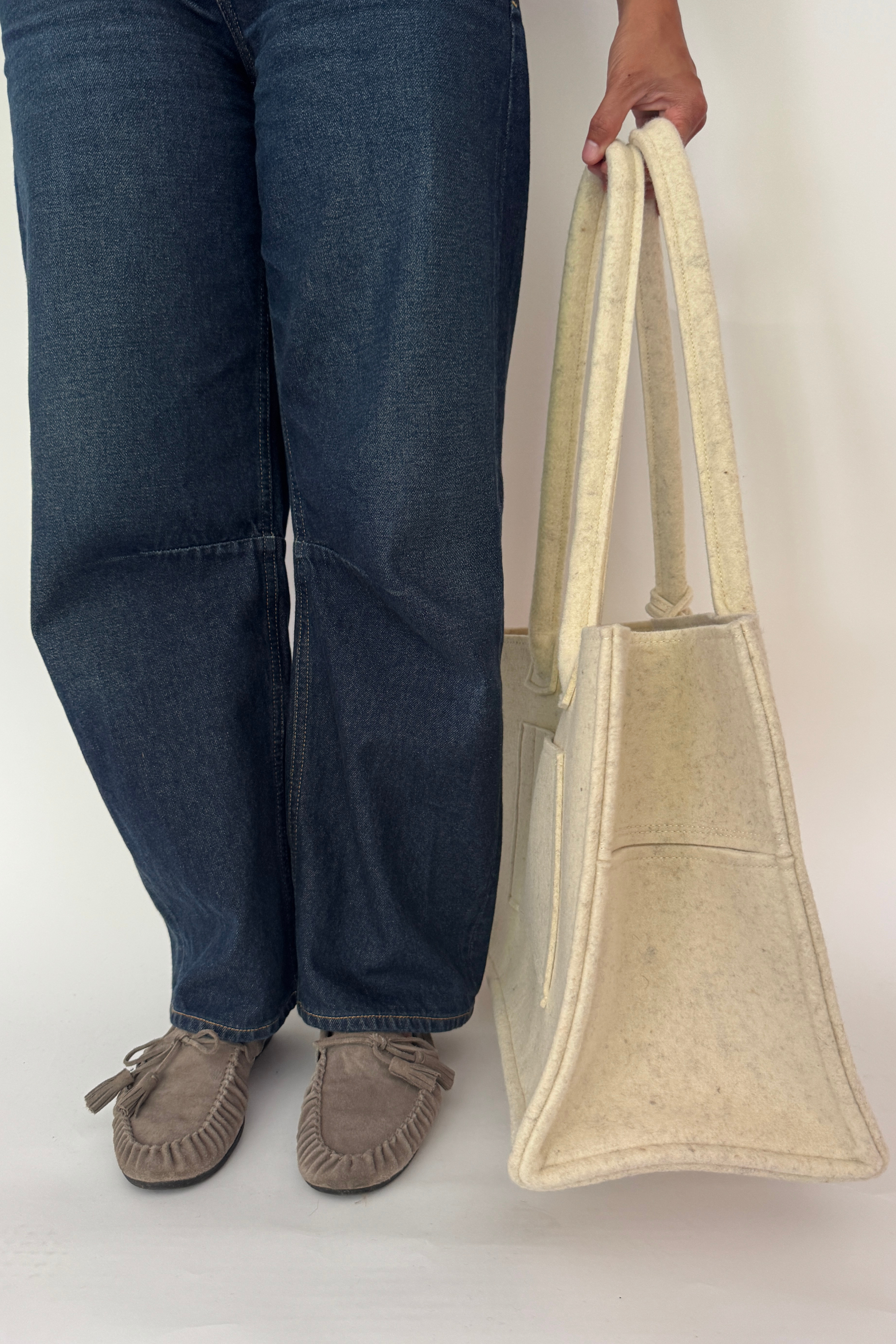 Pure Canadian Wool Work Tote