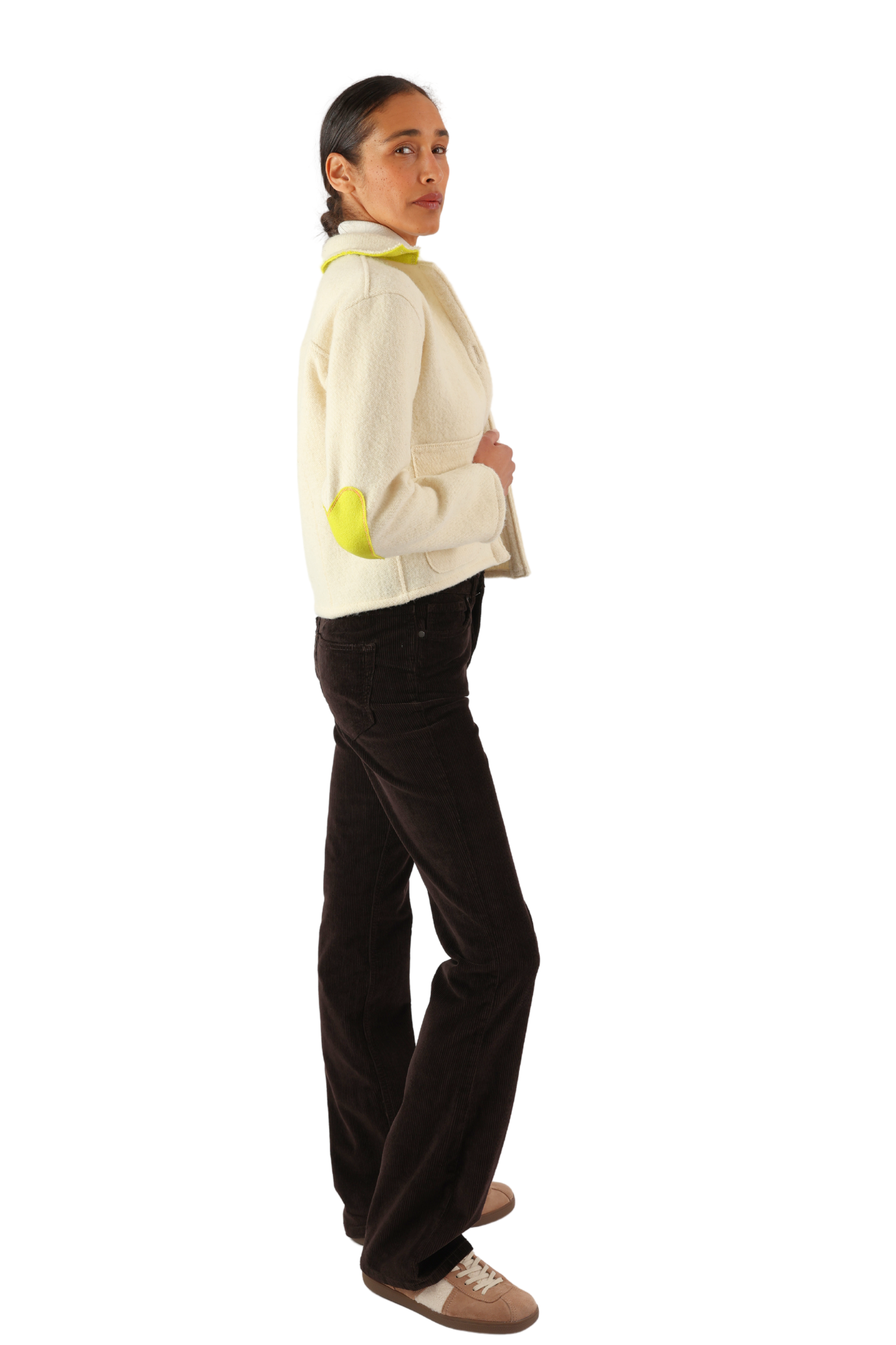 Pure Canadian Wool Bow Jacket