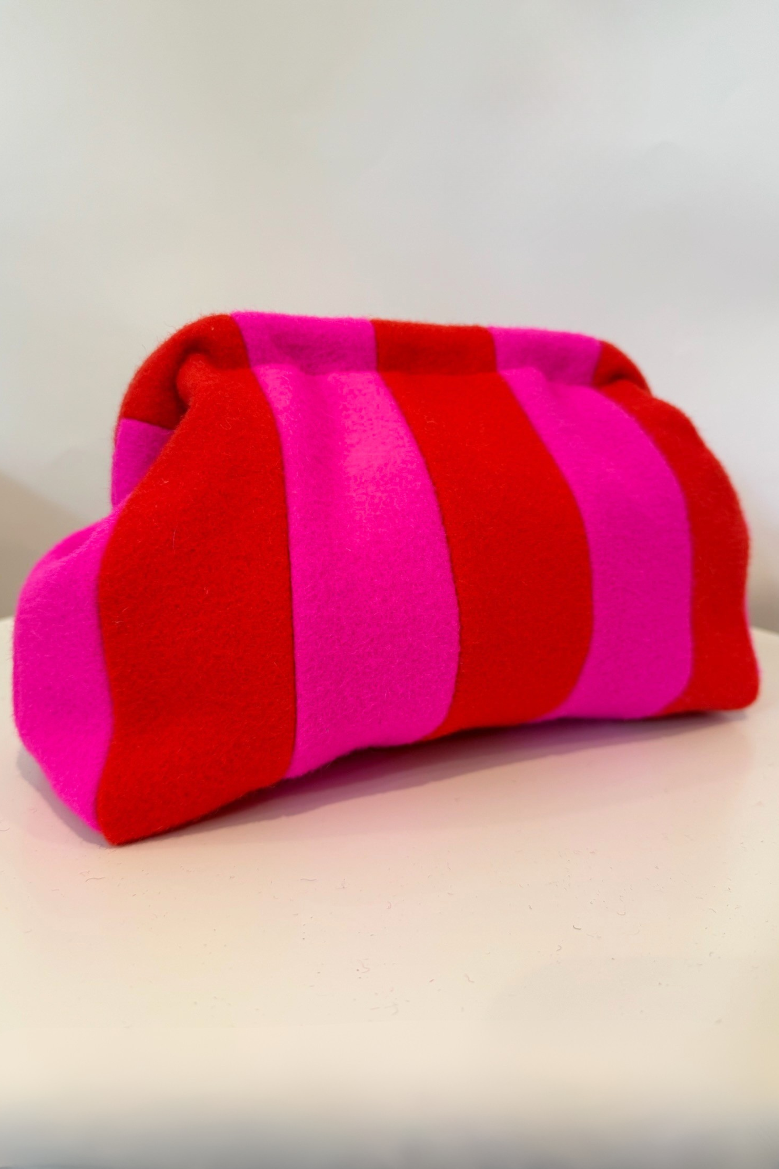 The Woollen Stripe Clutch