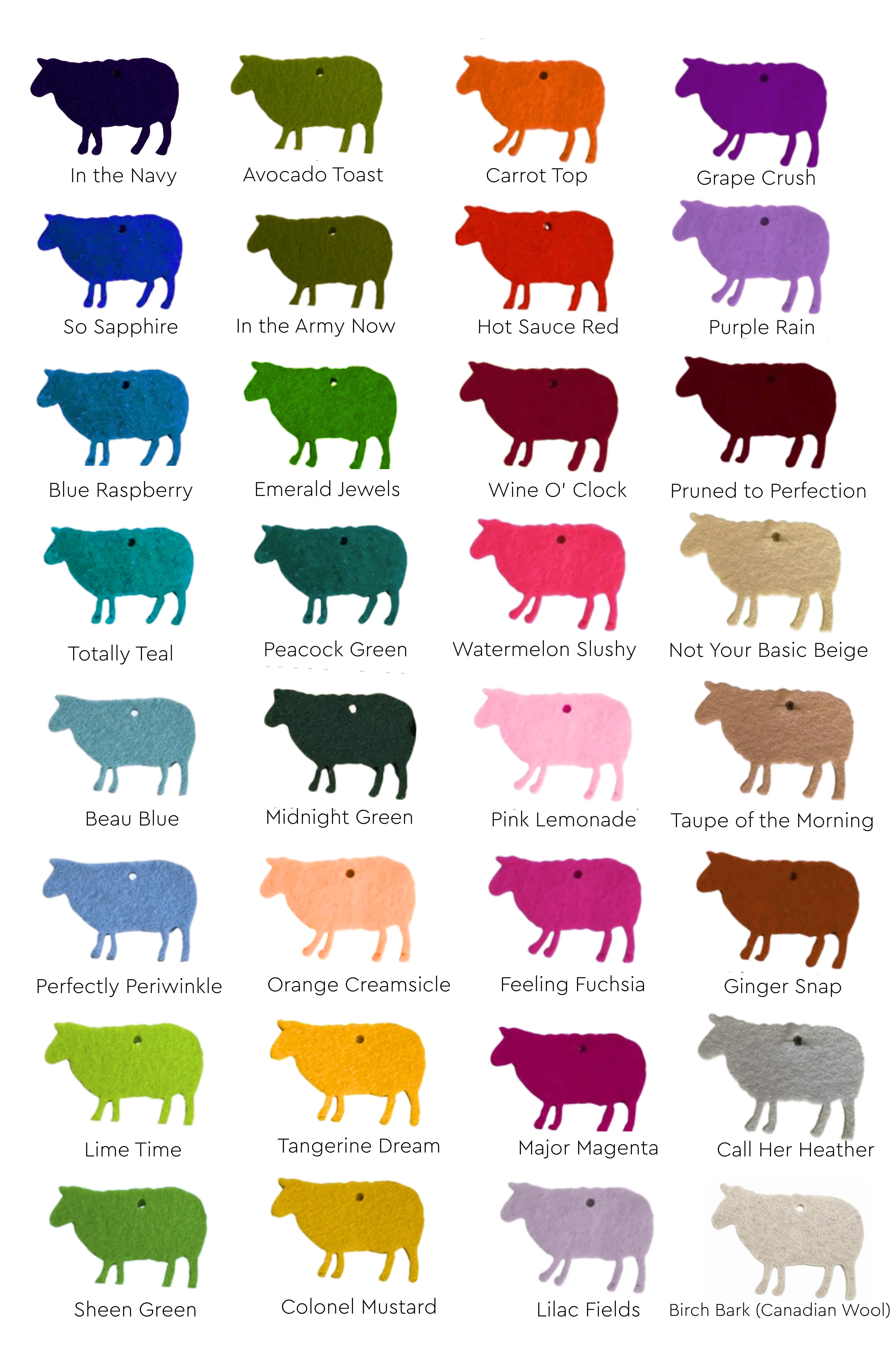 Sheep Charm Bundle (5 Pack)
