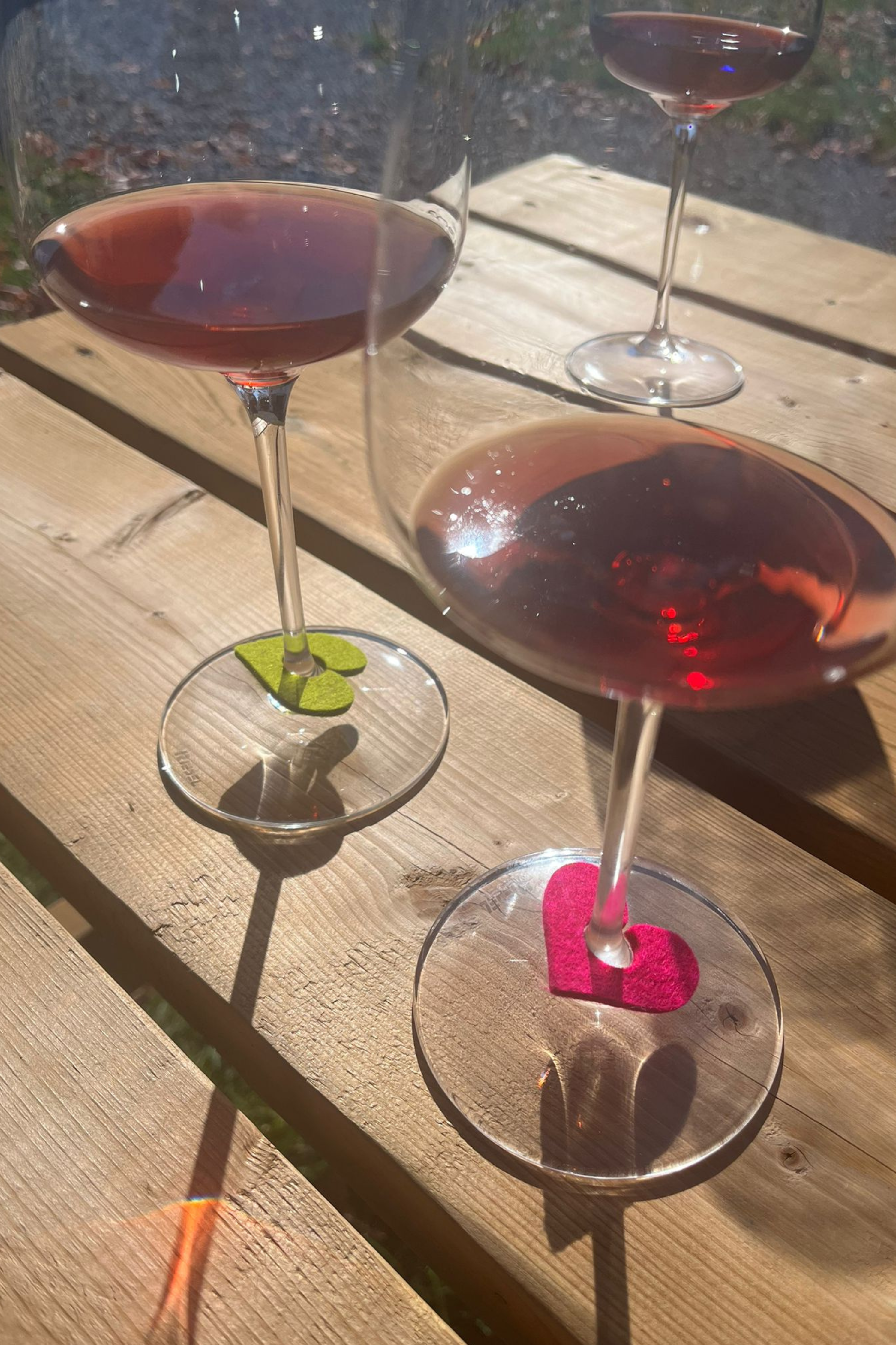Wool Wine Glass Charms