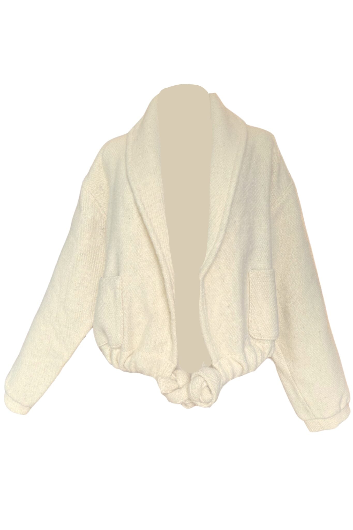 Pure Canadian Wool Crop Jacket