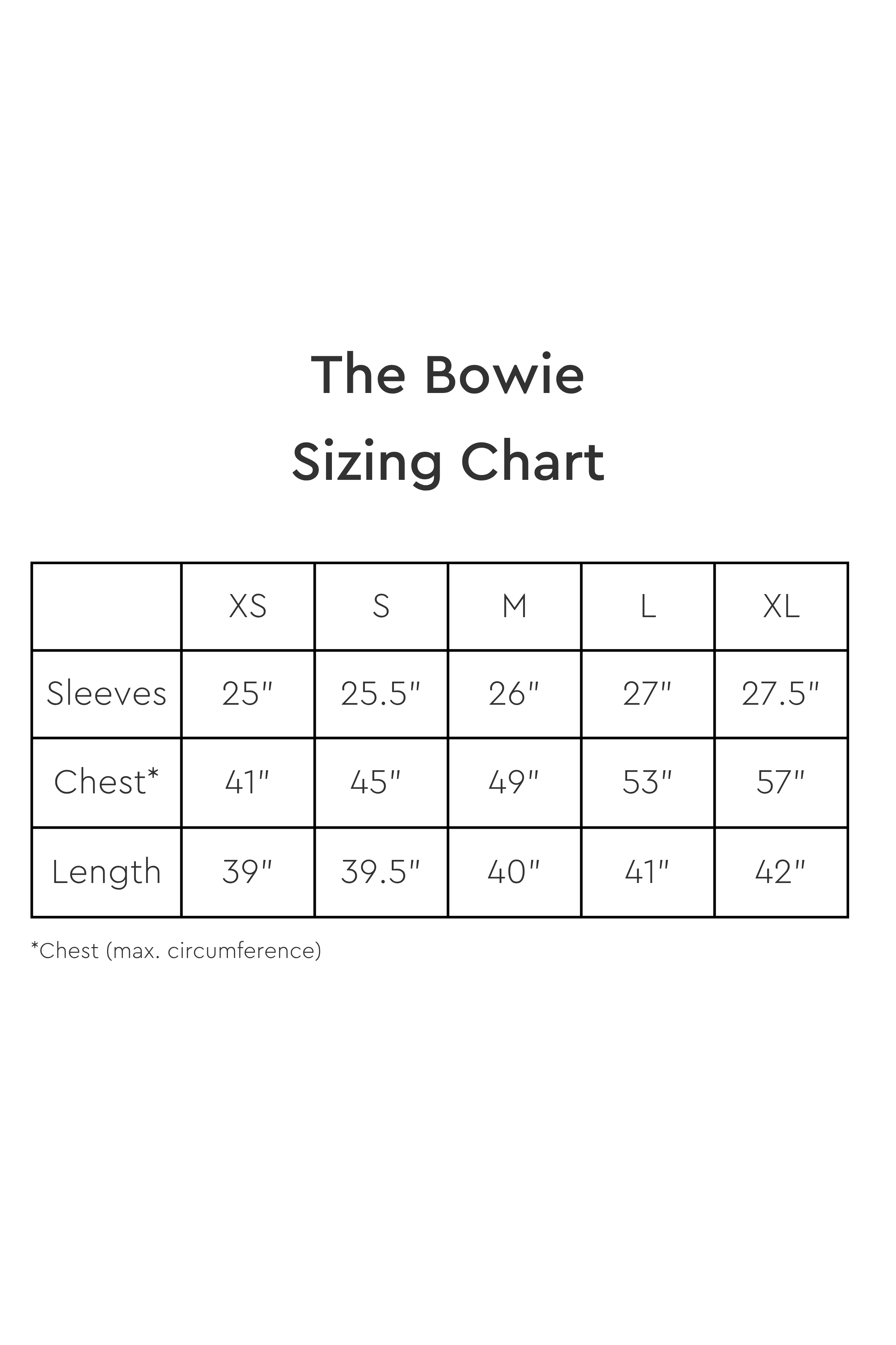 The Bowie 2025