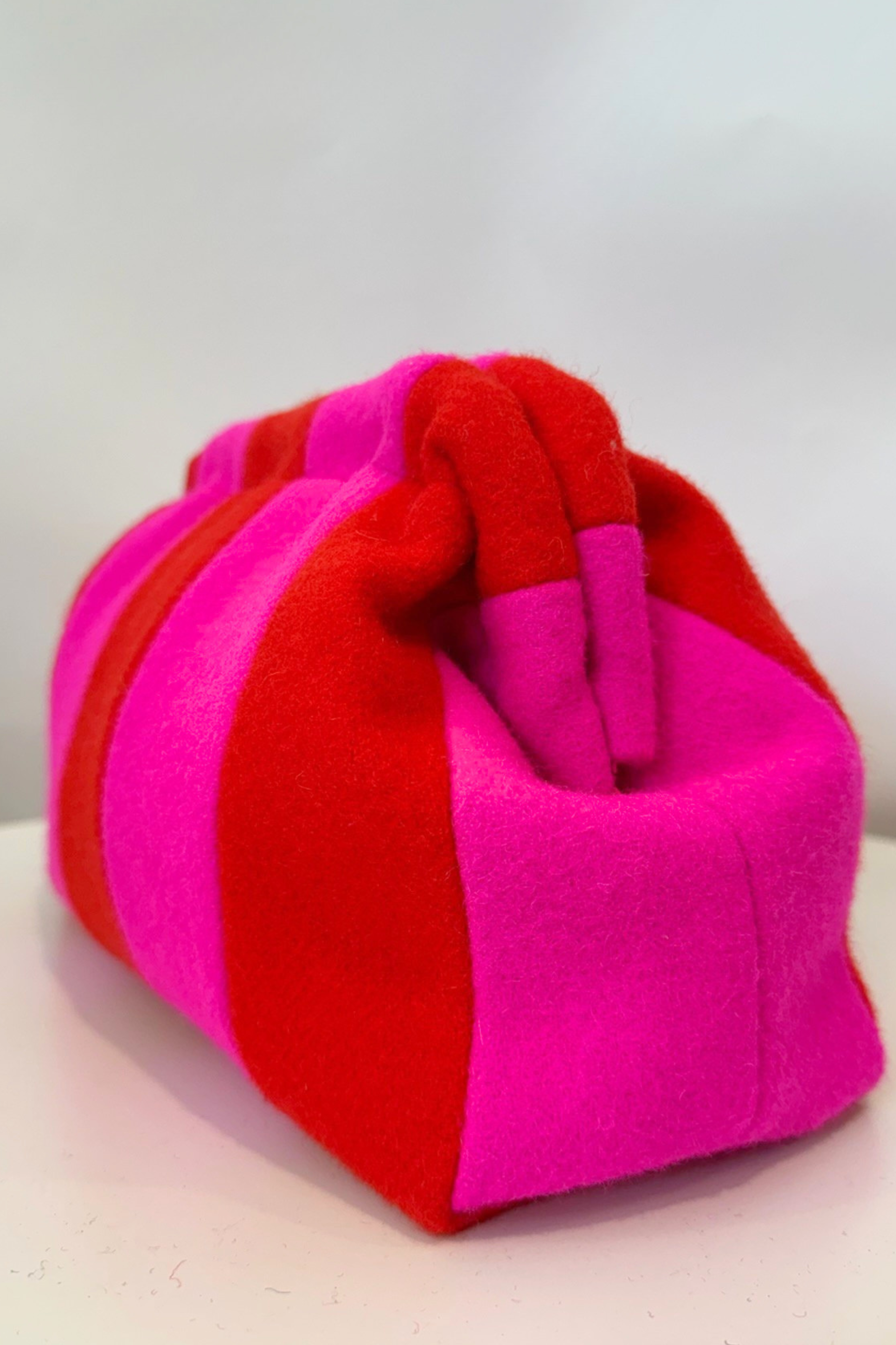 The Woollen Stripe Clutch