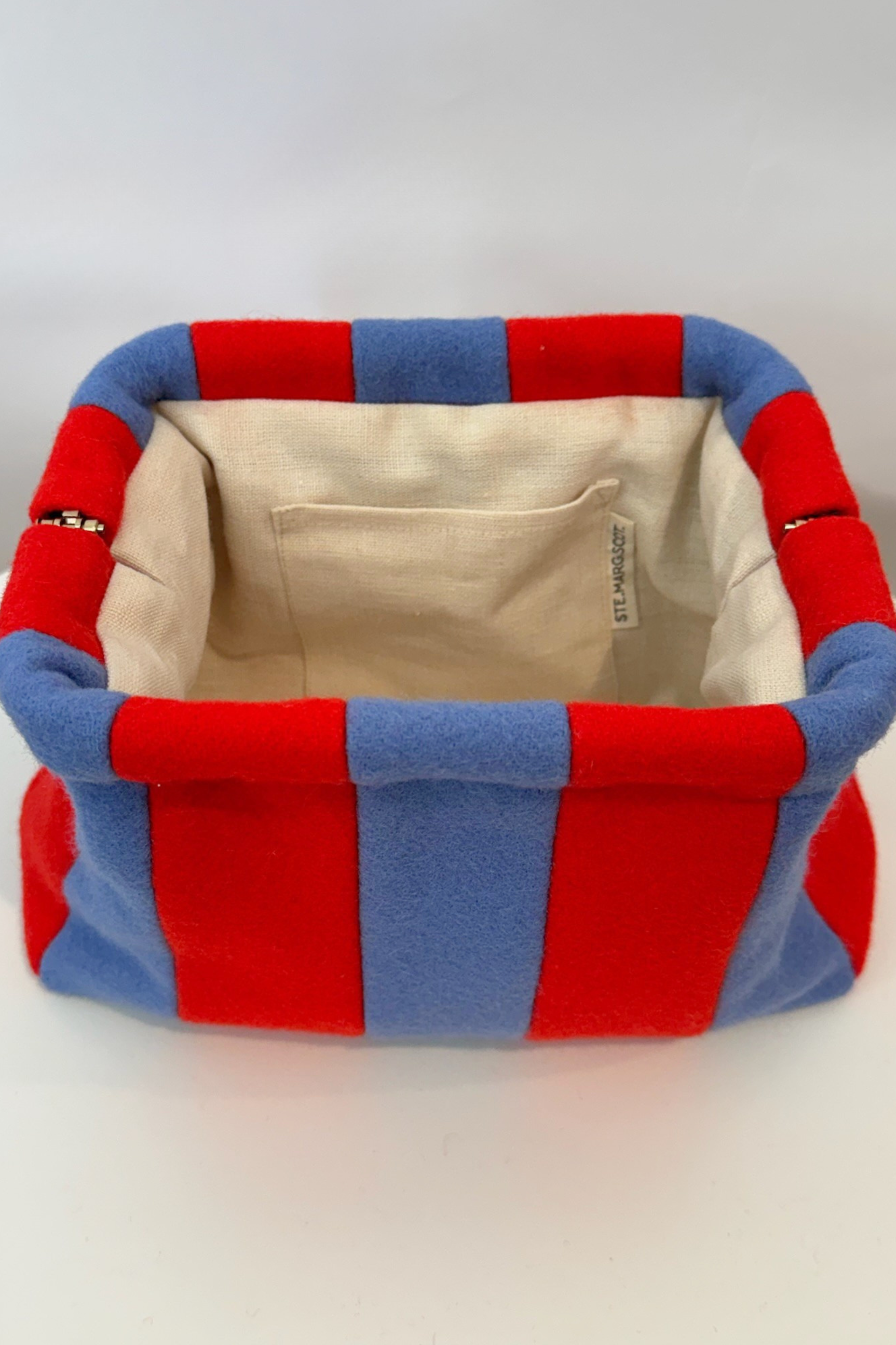 The Woollen Stripe Clutch