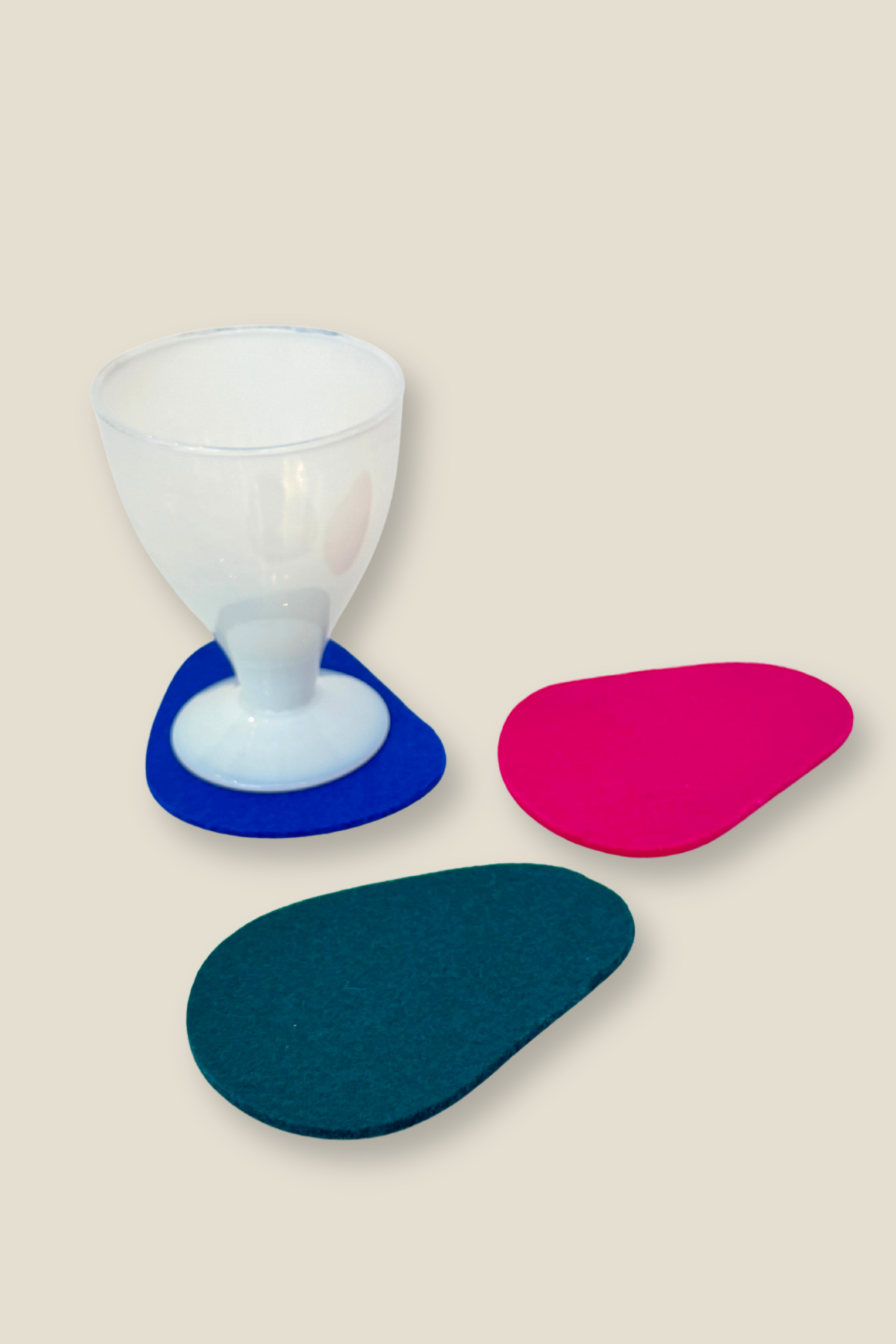 Pebble Wool Coasters