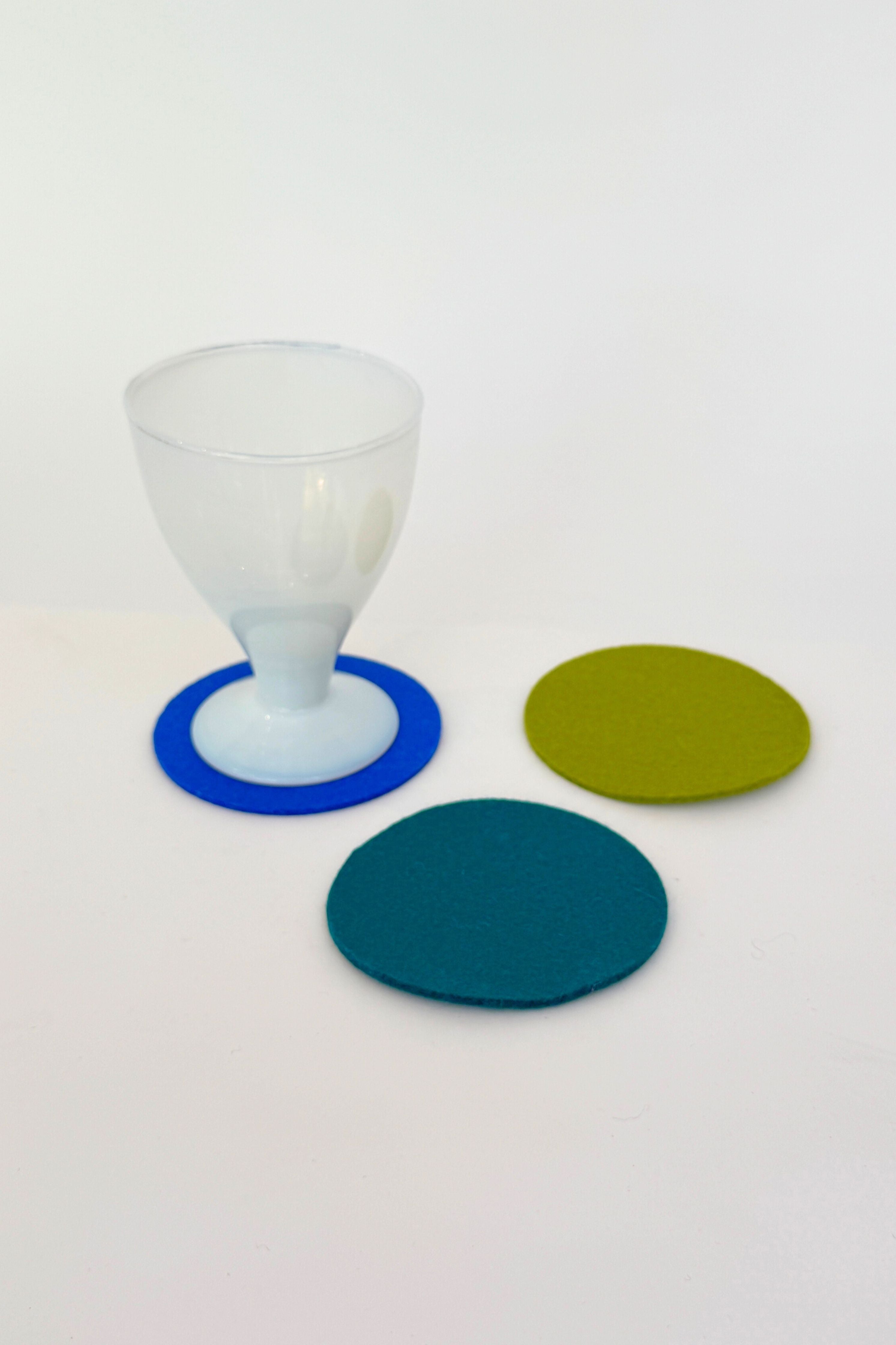 Round Wool Coasters
