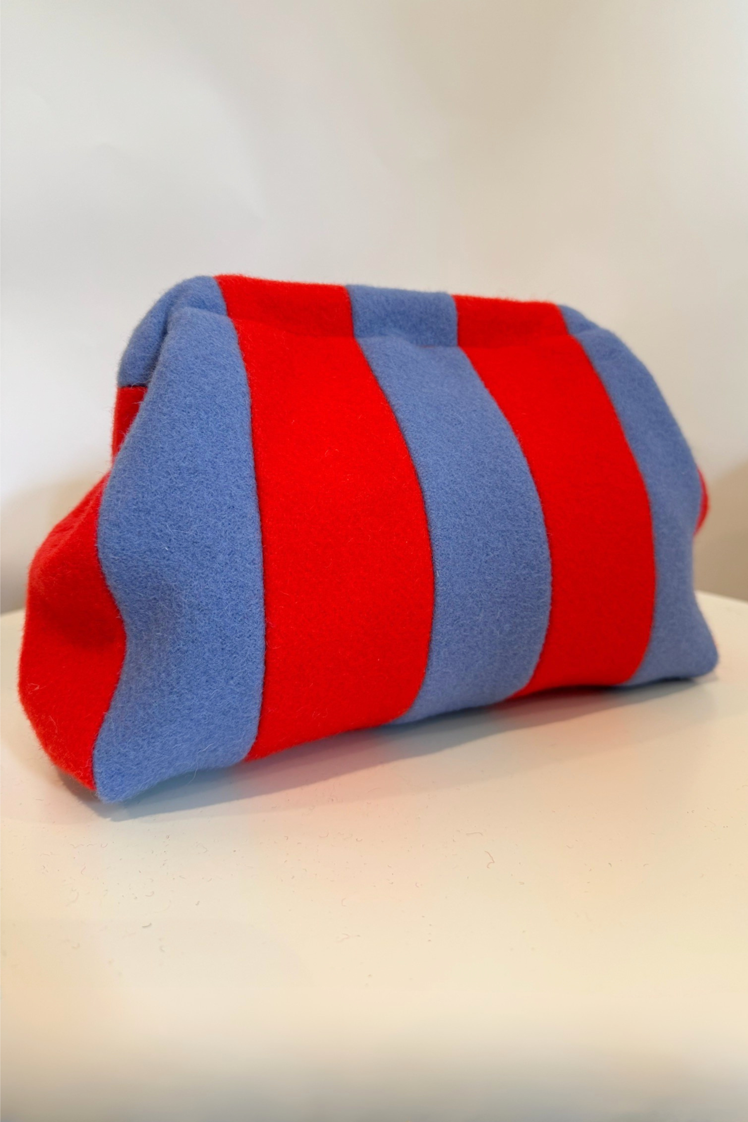 The Woollen Stripe Clutch