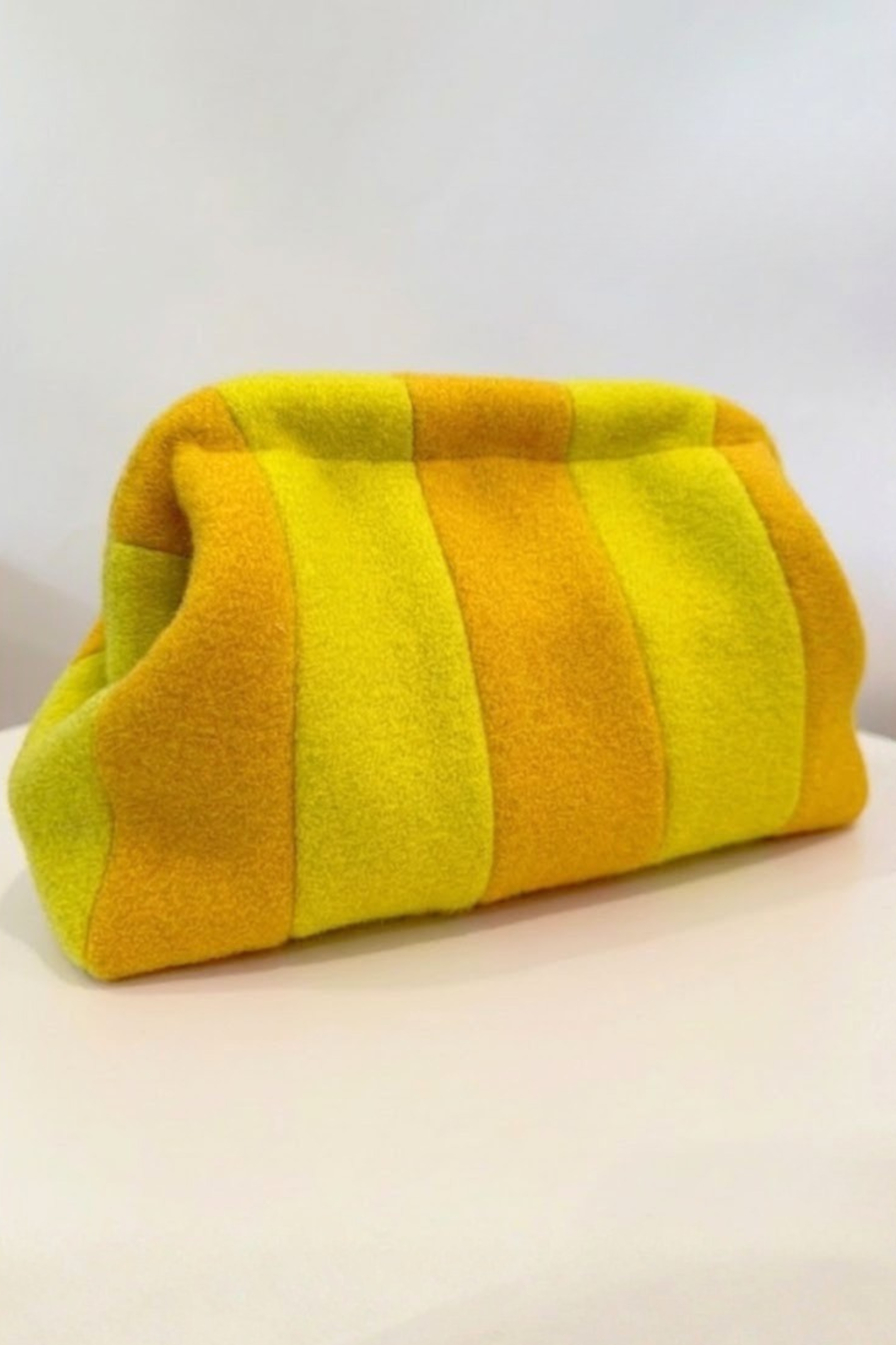 The Woollen Stripe Clutch