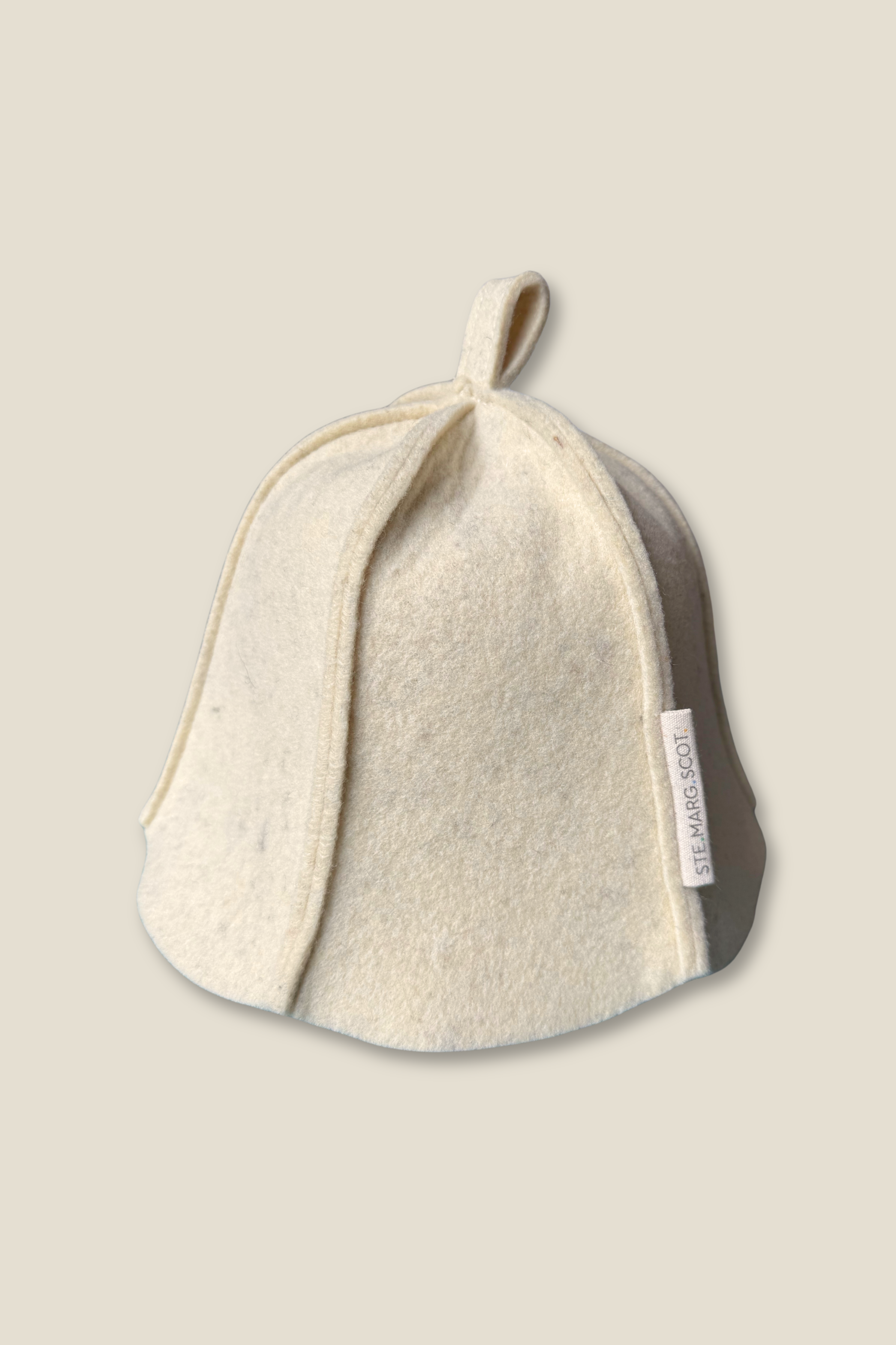 Pure Canadian Felted Wool Sauna Hat