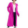 pink wool coat